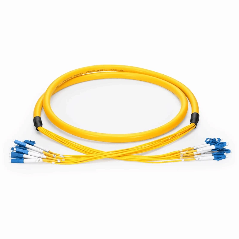 MTP į LC adapterio laidas